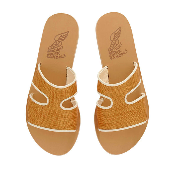 Ancient Greek Sandals Apteros BRUCIATO/OFF WHITE