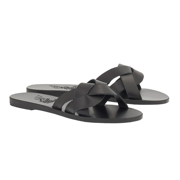 Ancient Greek Sandals Arachne Black