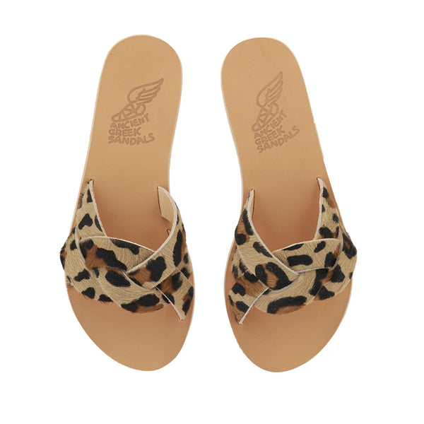 Ancient Greek Sandals Arachne Leopard
