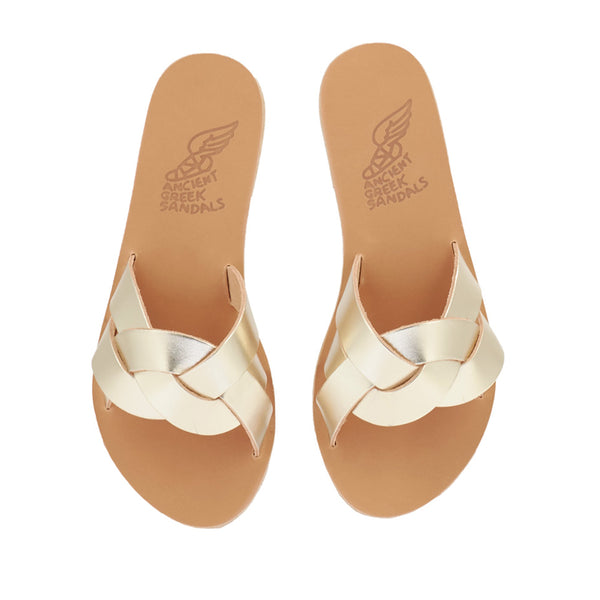 Ancient Greek Sandals Arachne Platinum
