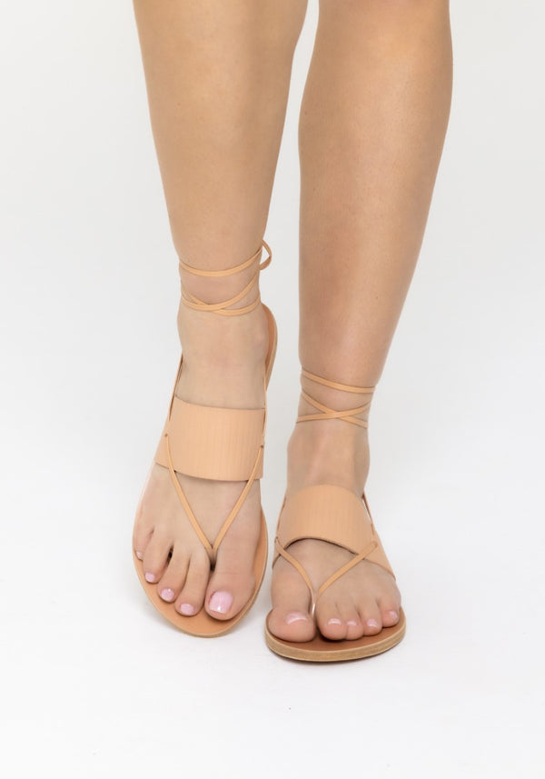 Ancient Greek Sandals Aratro Black