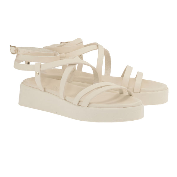 Ancient Greek Sandals Aristea Off White
