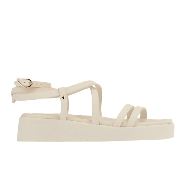 ancient greek sandals Aristea Off White
