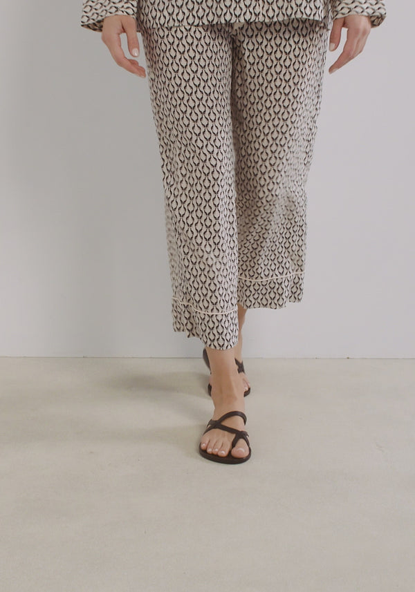 Ancient Greek Sandals Armos Black