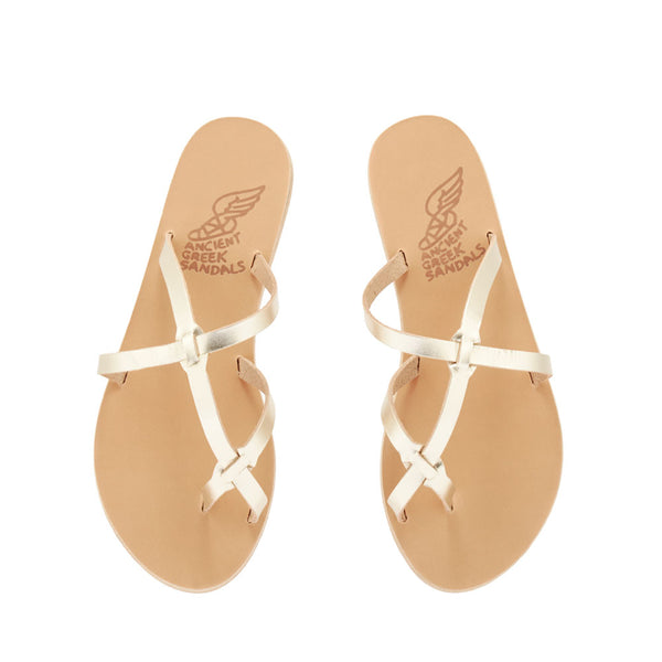 Ancient Greek Sandals Armos Platinum