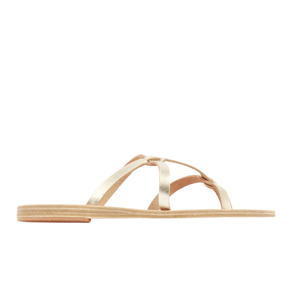 ancient greek sandals Armos Platinum