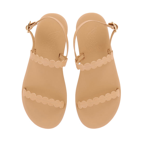 Ancient Greek Sandals Aroula Natural