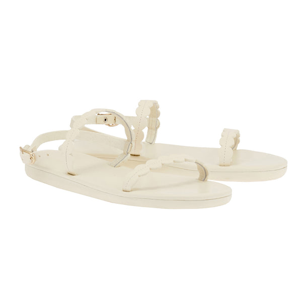 Ancient Greek Sandals Aroula Off White