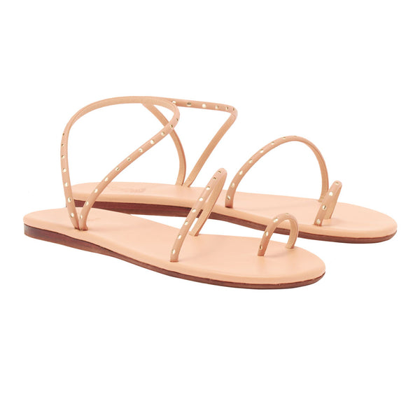 Ancient Greek Sandals Astro Natural / Platinum