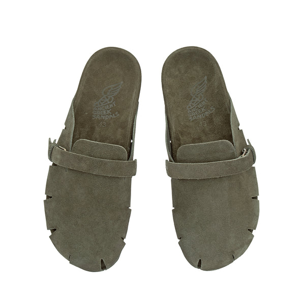 Ancient Greek Sandals Atlas Olive