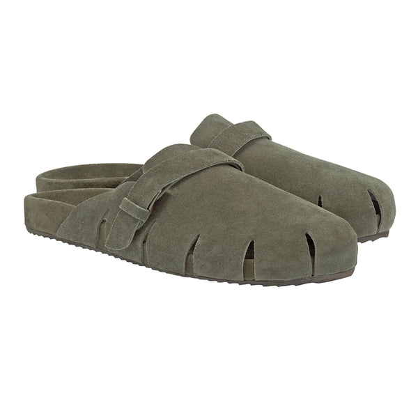 Ancient Greek Sandals Atlas Olive