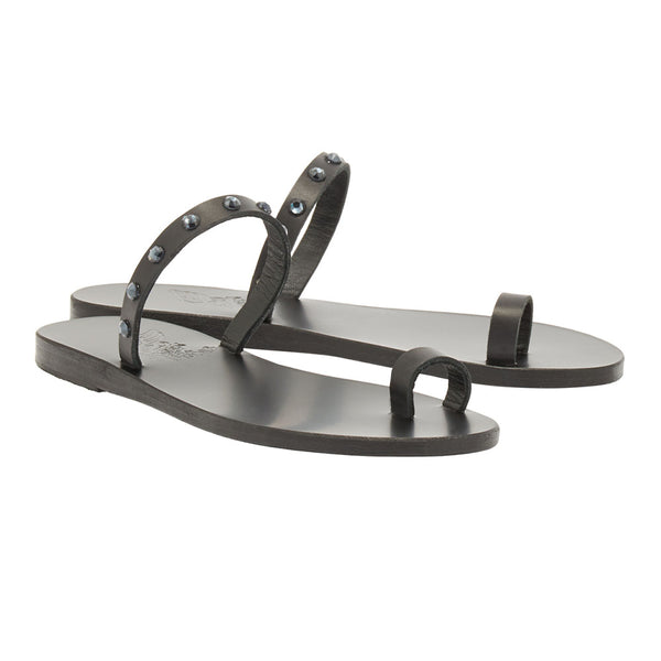 Ancient Greek Sandals Audrey Black