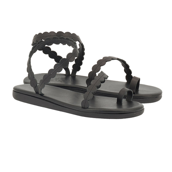 Ancient Greek Sandals Aura Black