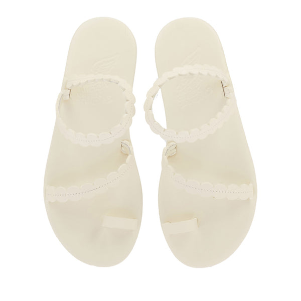 Ancient Greek Sandals Aura Off White