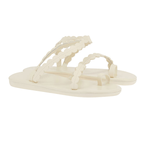 Ancient Greek Sandals Aura Off White