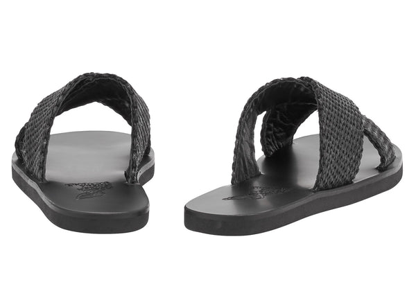 Ancient Greek Sandals Bios Black