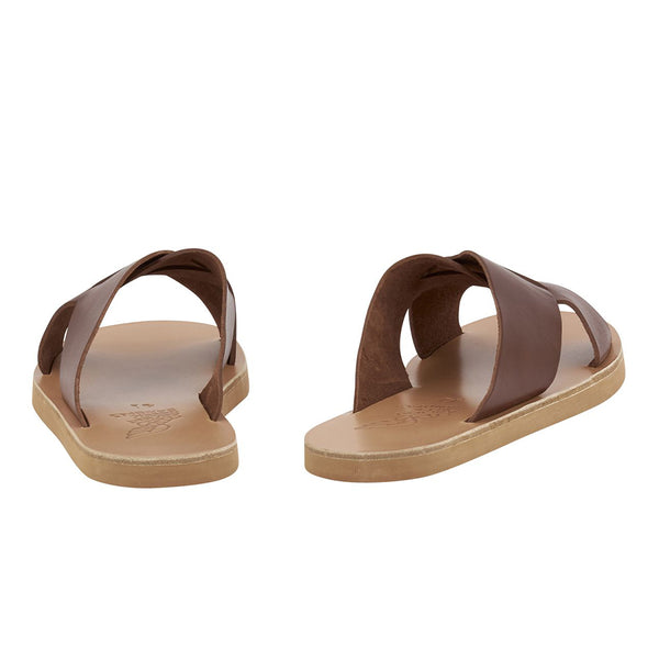 Ancient Greek Sandals Bios Chestnut