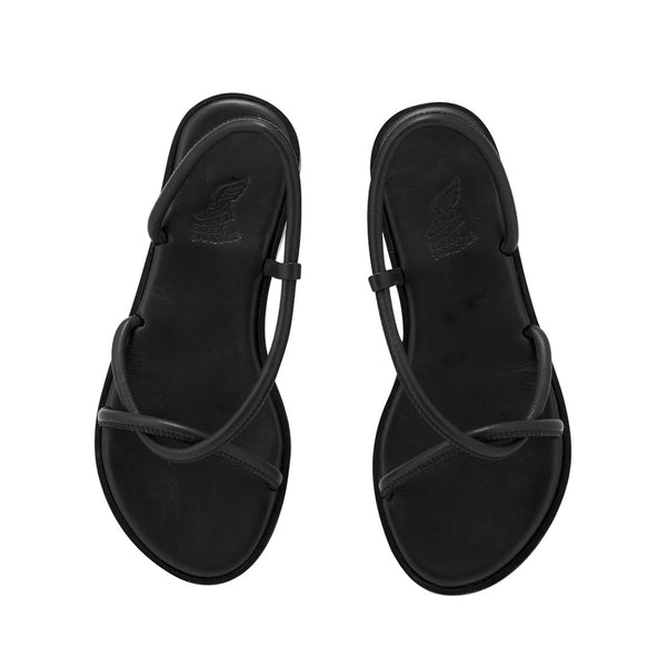 Ancient Greek Sandals Bomba Black