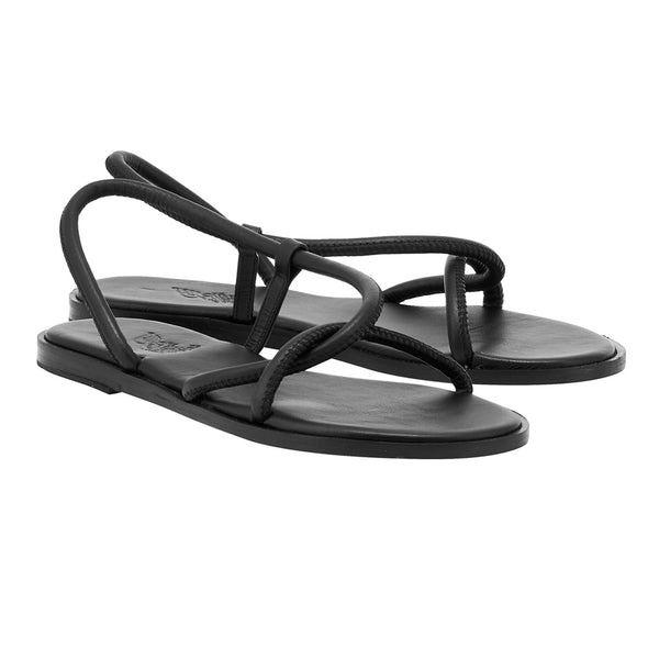 Ancient Greek Sandals Bomba Black