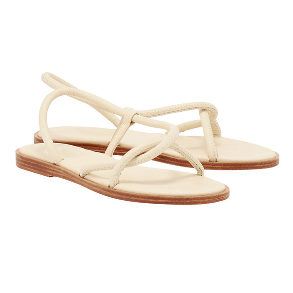 Ancient Greek Sandals Bomba Off White