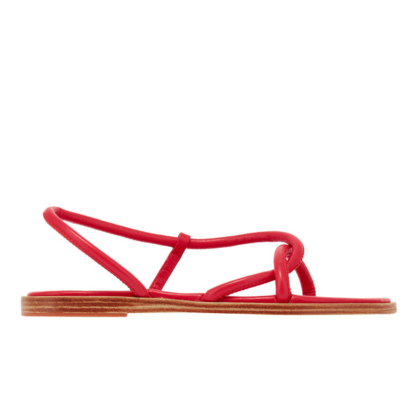 ancient greek sandals Bomba Red