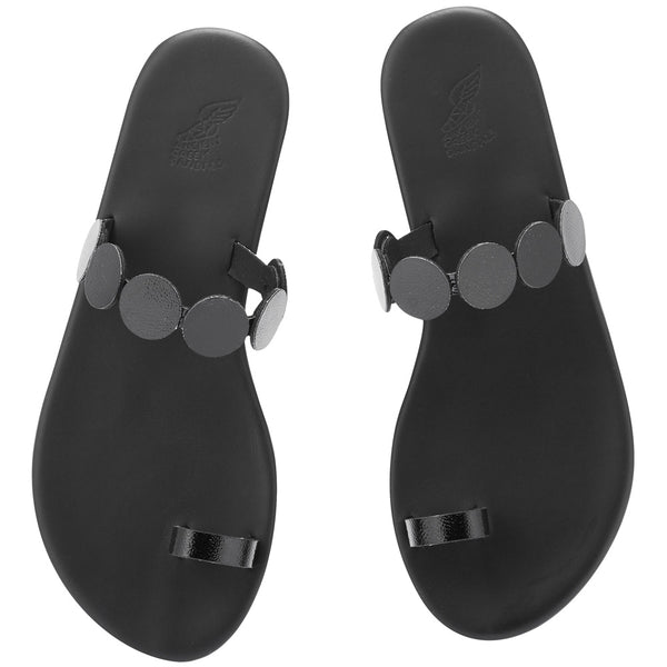 Ancient Greek Sandals Calisto Black