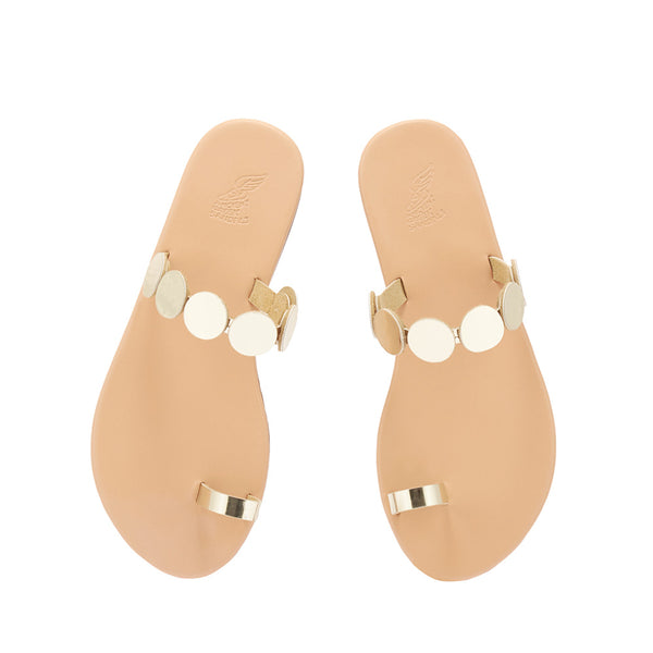 Ancient Greek Sandals Calisto Gold
