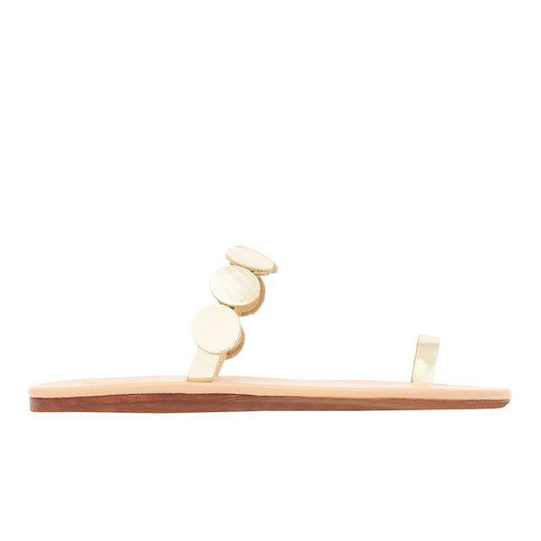 ancient greek sandals Calisto Gold