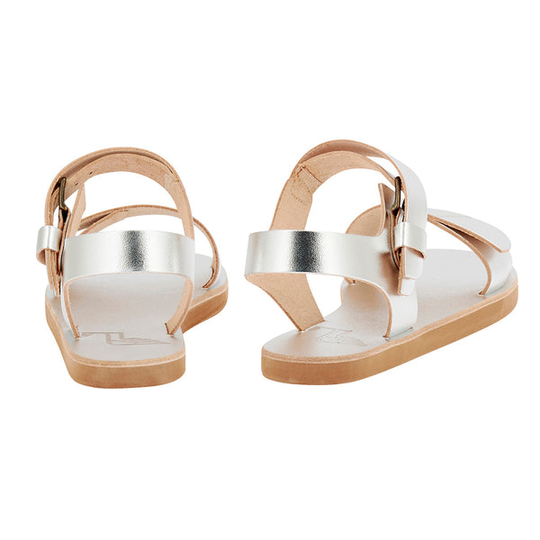 Ancient Greek Sandals Casey F Silver