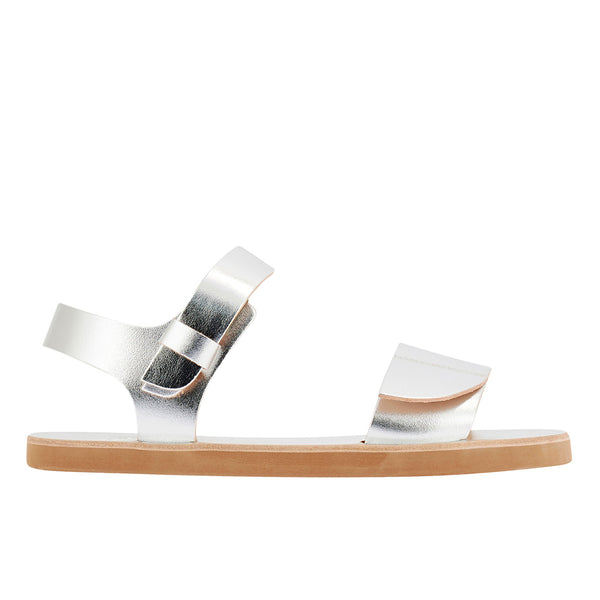 ancient greek sandals Casey f Silver