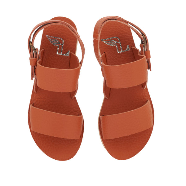 Ancient Greek Sandals Cecil F Orange