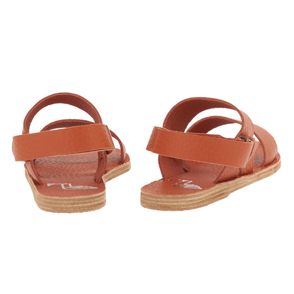 Ancient Greek Sandals Cecil F Orange