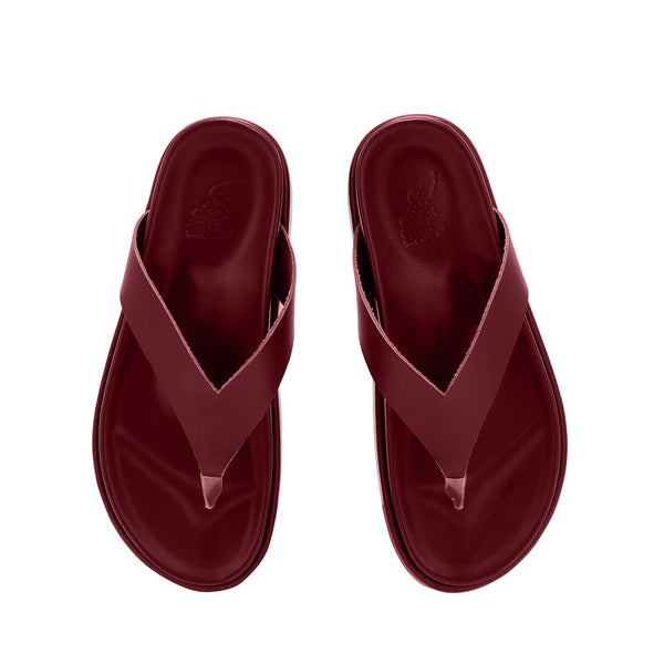 Ancient Greek Sandals Charys 2flatform Cherry