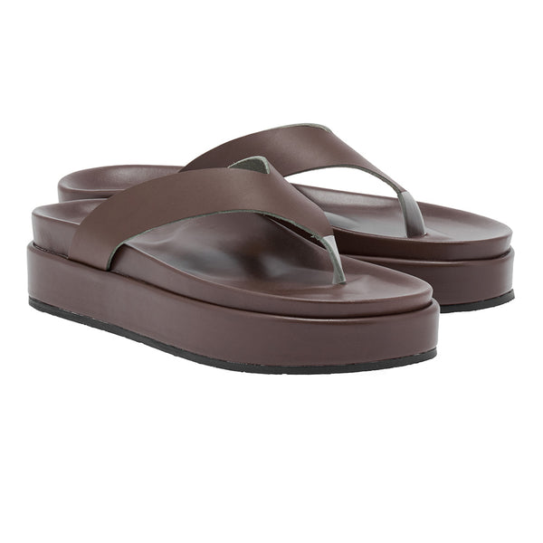 Ancient Greek Sandals Charys 2flatform Khaki