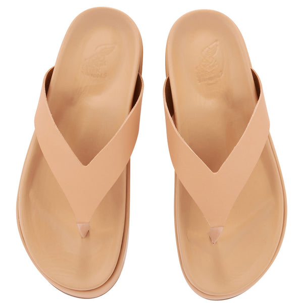 Ancient Greek Sandals Charys 2flatform Natural