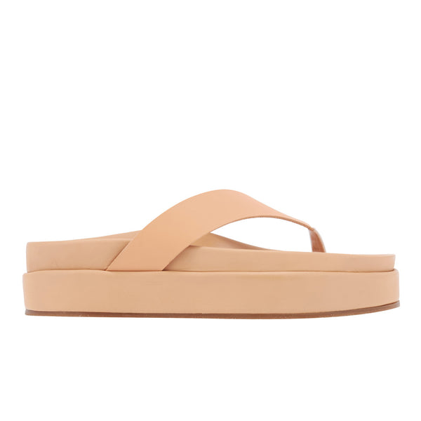 ancient greek sandals Charys 2flatform Natural