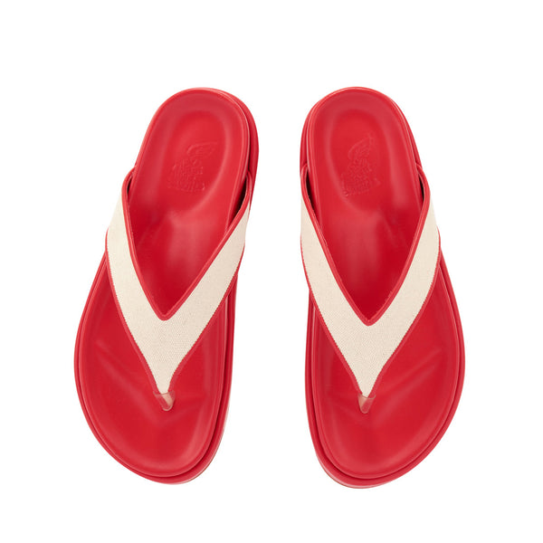 Ancient Greek Sandals Charys 2flatform RED/NATURAL