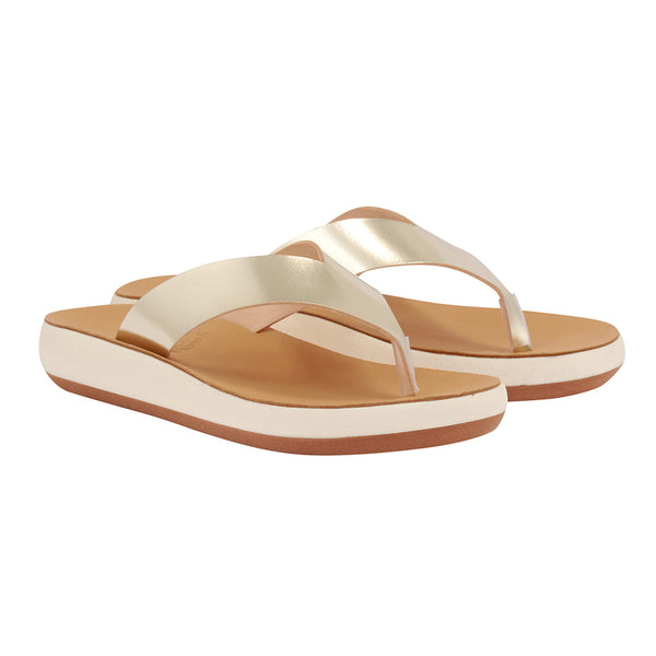 Ancient Greek Sandals Charys Comfort Platinum