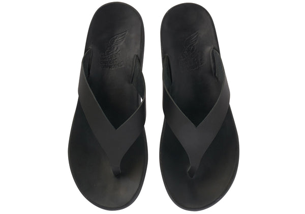 Ancient Greek Sandals Charys Men Comfort Black