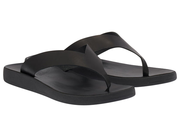 Ancient Greek Sandals Charys Men Comfort Black