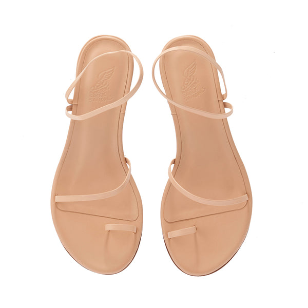 Ancient Greek Sandals Chora Block Heel Natural