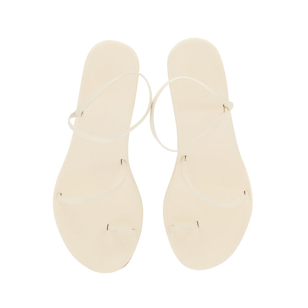 Ancient Greek Sandals Chora Mid Wedge Off White