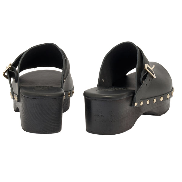 Ancient Greek Sandals Classic Clog Black