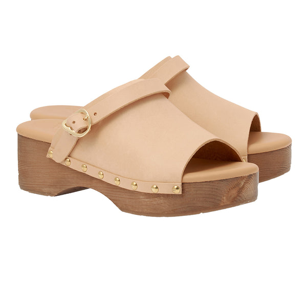 Ancient Greek Sandals Classic Clog Natural
