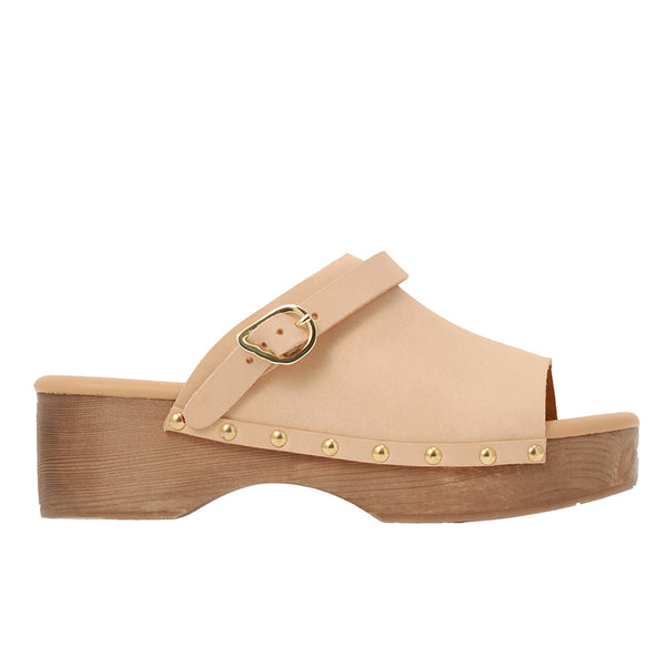 ancient greek sandals Classic clog Natural