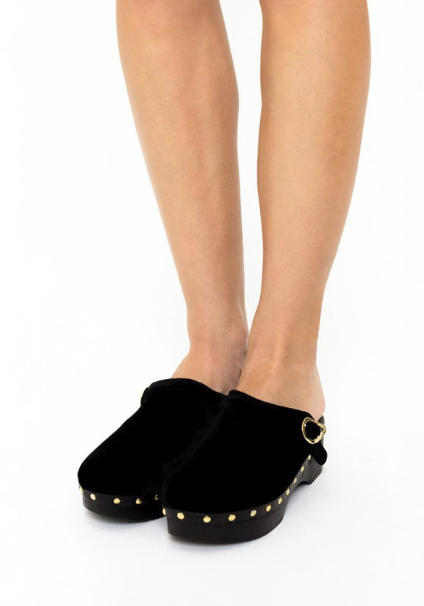 Ancient Greek Sandals Classic Closed Clog Burgundy