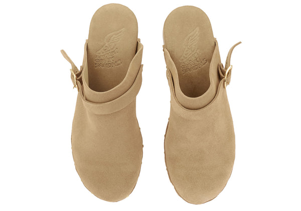 Ancient Greek Sandals Classic Closed Clog Camel