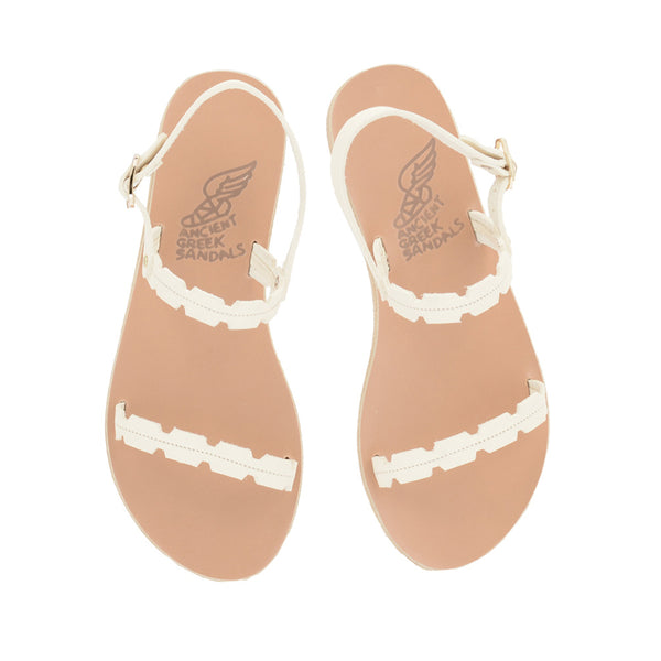Ancient Greek Sandals Cli Off White