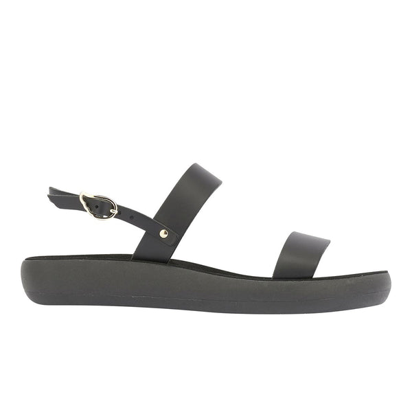 ancient greek sandals Clio comfort Black