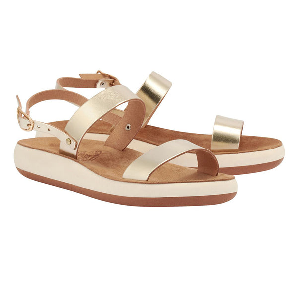 Ancient Greek Sandals Clio Comfort Platinum